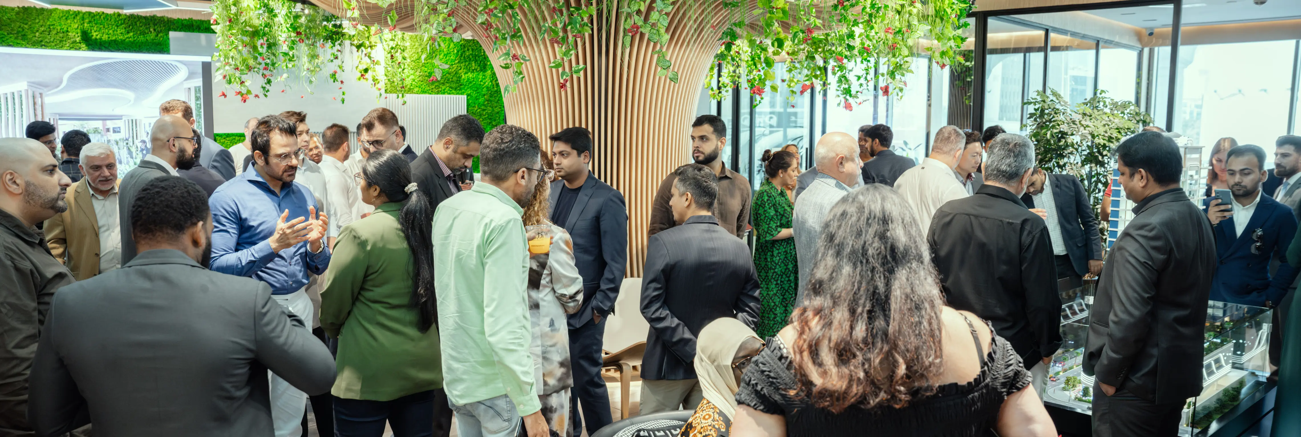 Acube Developments Launch vega with guests and partners