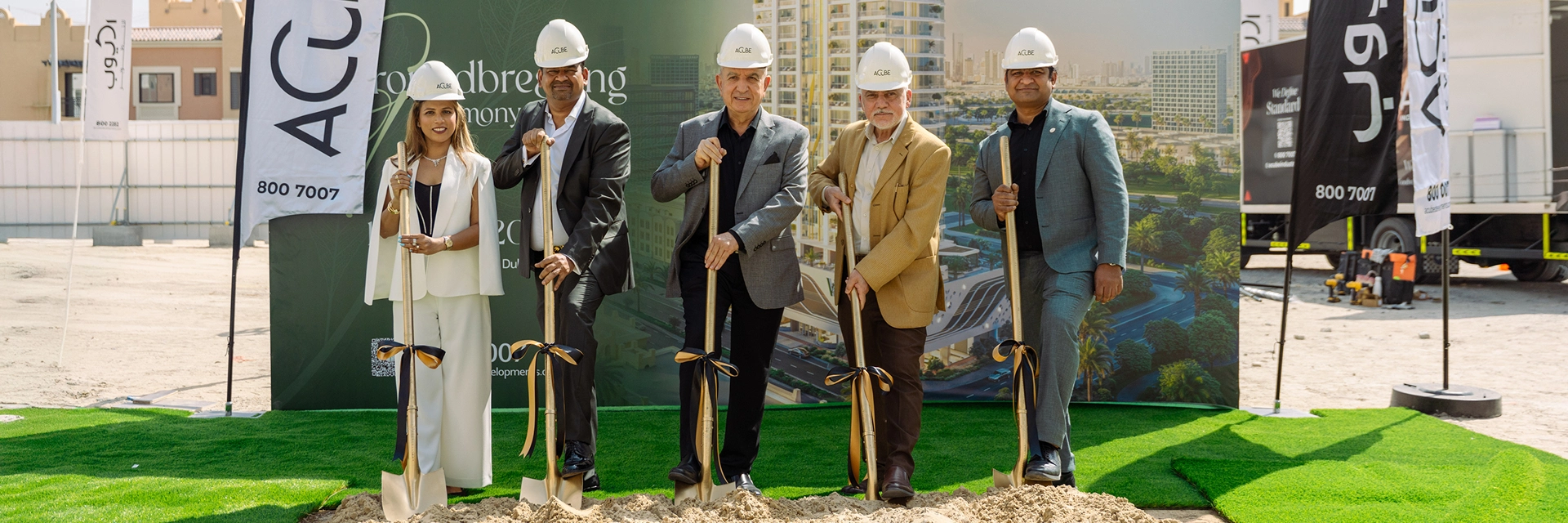 Acube Group at Adhara Star Groundbreaking Ceremony