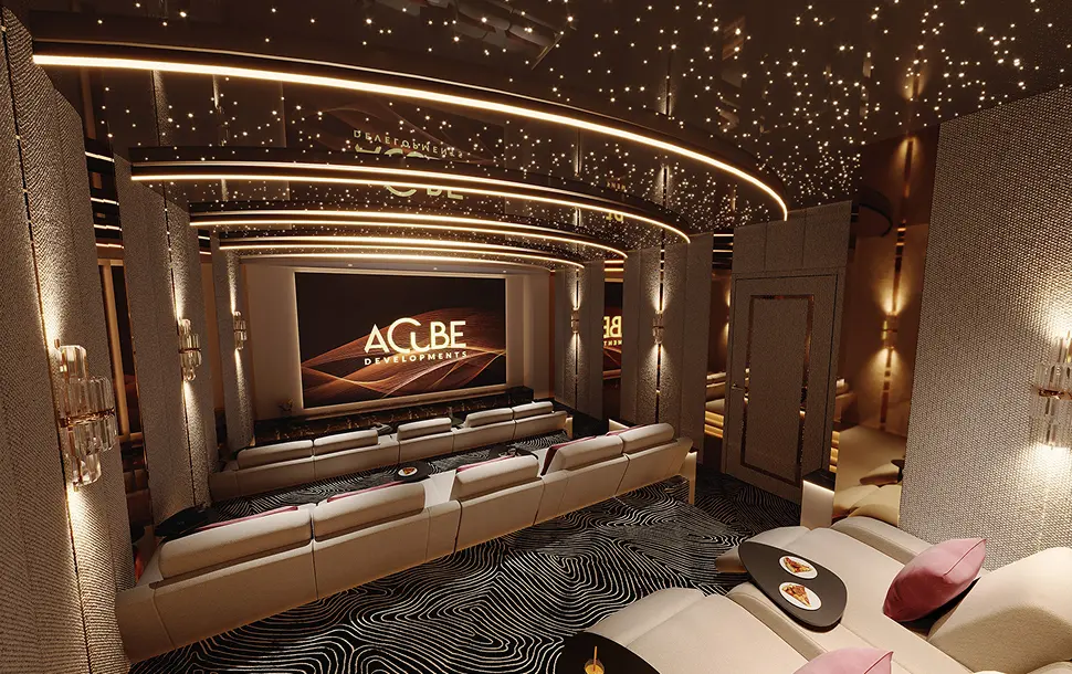 Electra JVC high-end cinema by acube developments