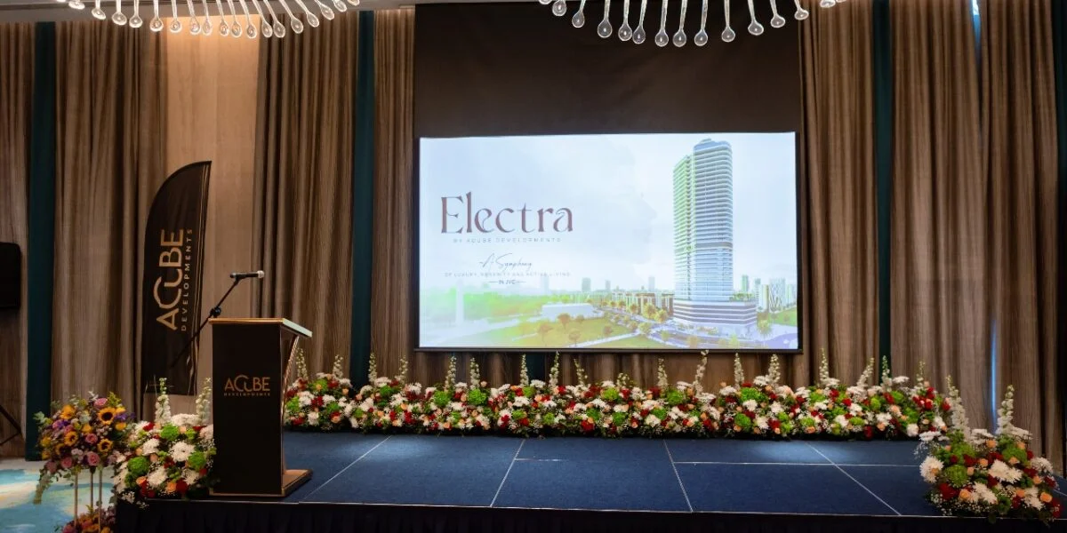 electra media event stage