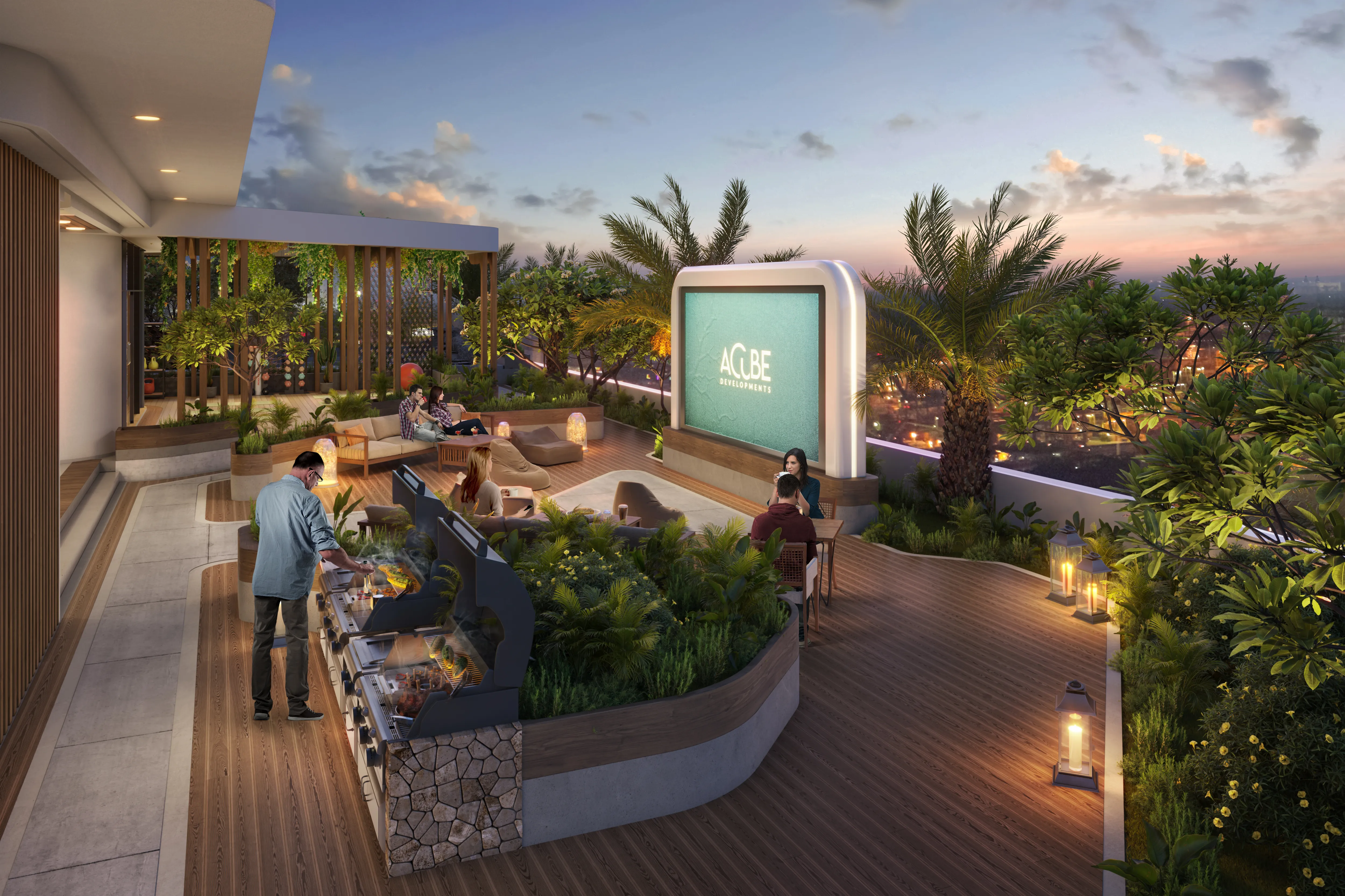 outdoor cinema dubai sports city vega