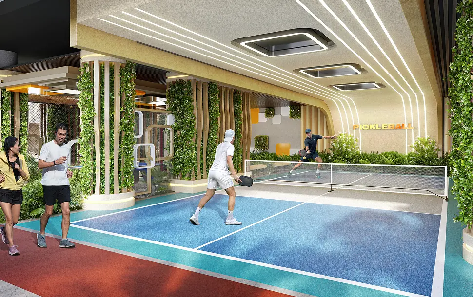 pickleball court dubai sports city vega