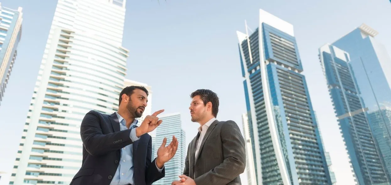 real estate business meeting