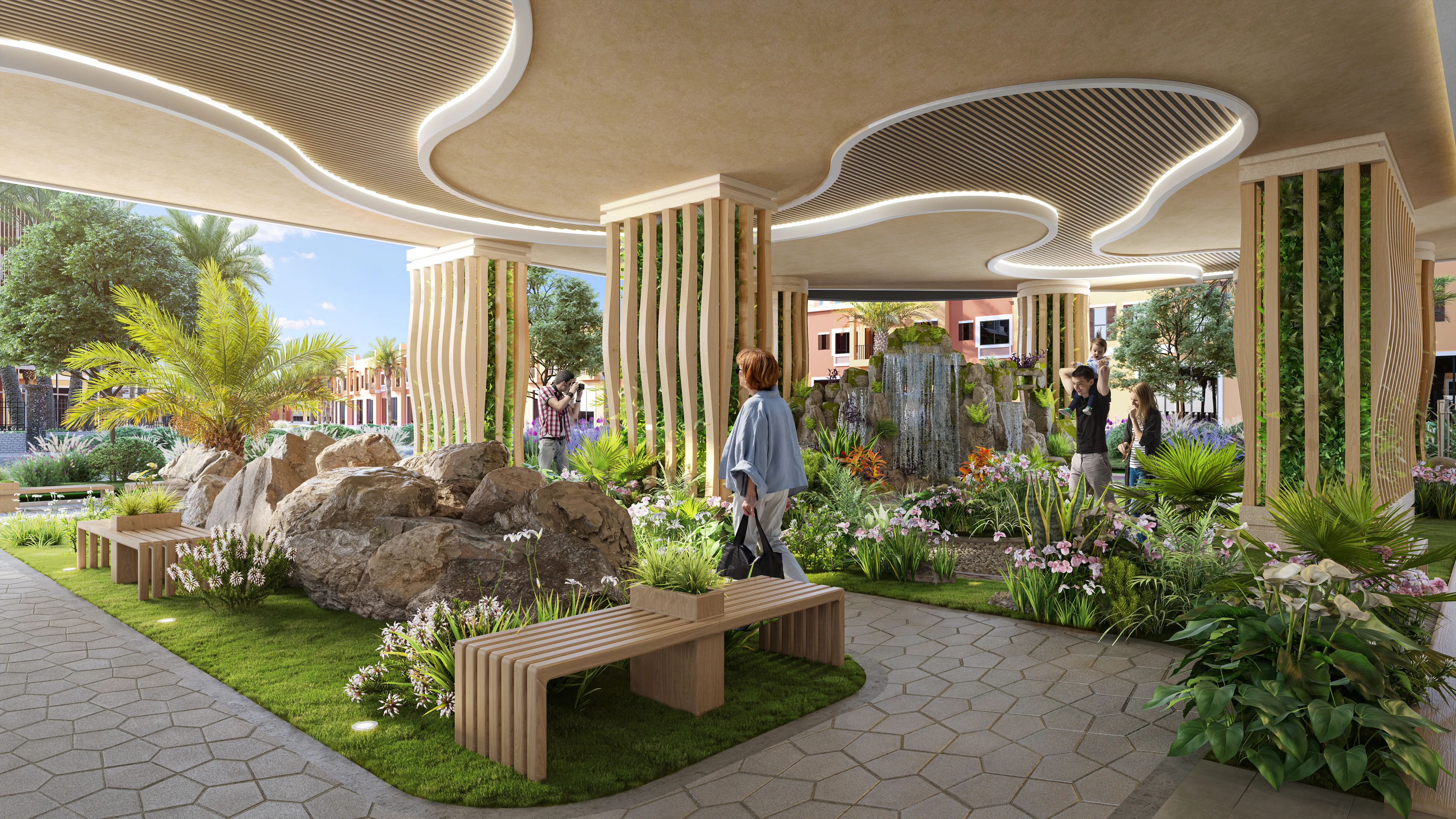 vega outdoor area