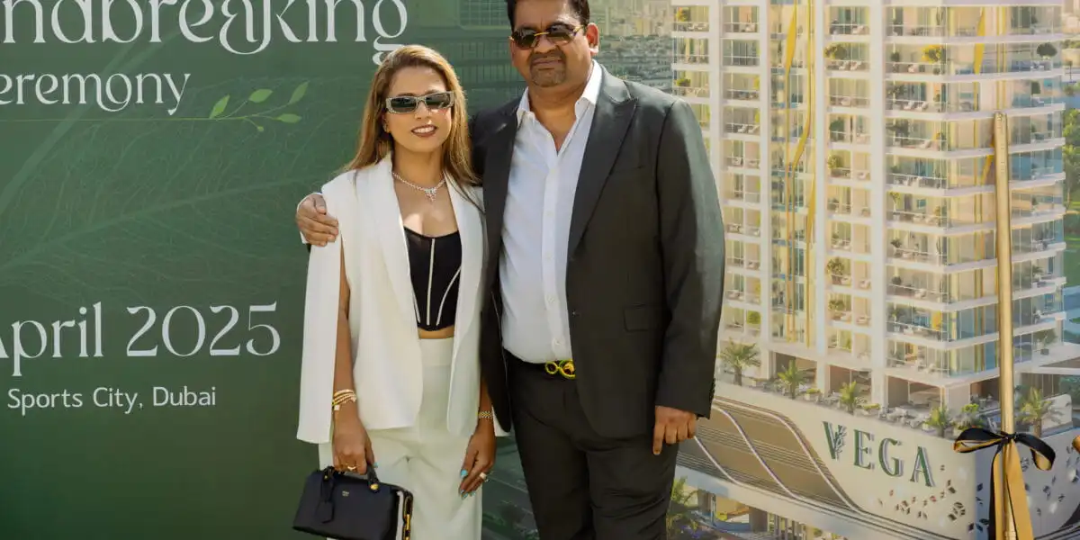 vega groundbreaking dubai sports city